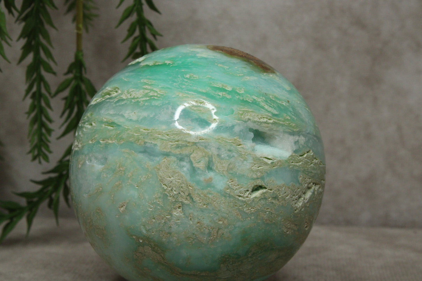 Chrysoprase bol Zeldzaam #1694