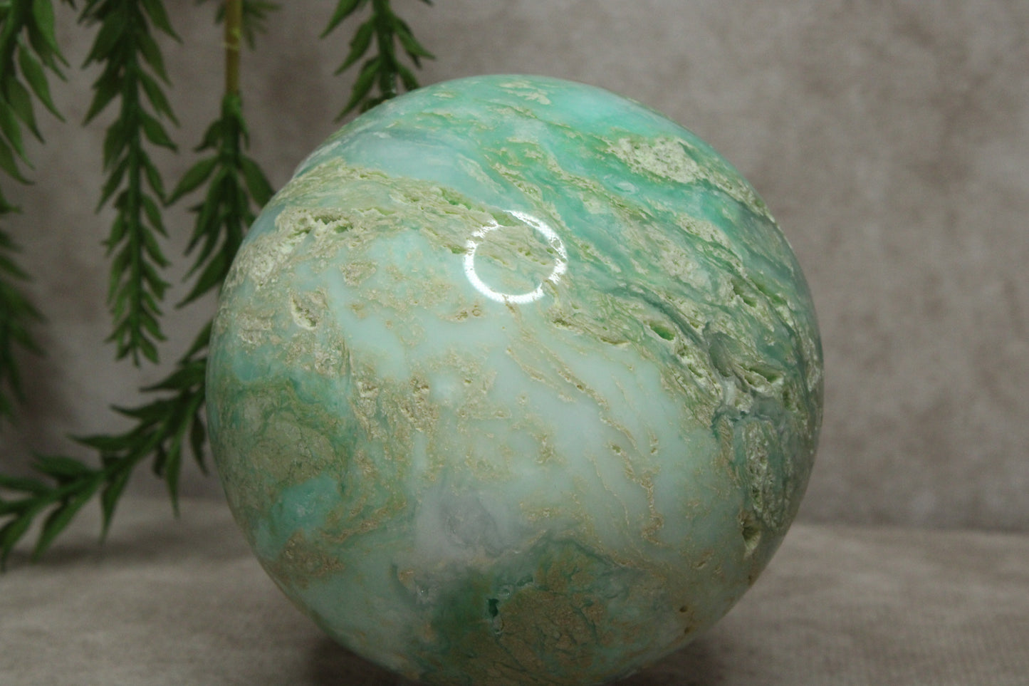Chrysoprase bol Zeldzaam #1694