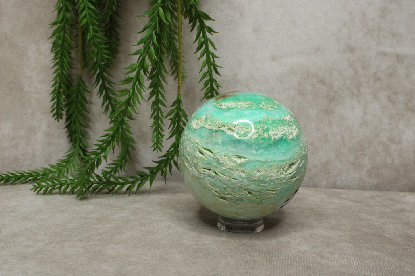 Chrysoprase bol Zeldzaam #1694