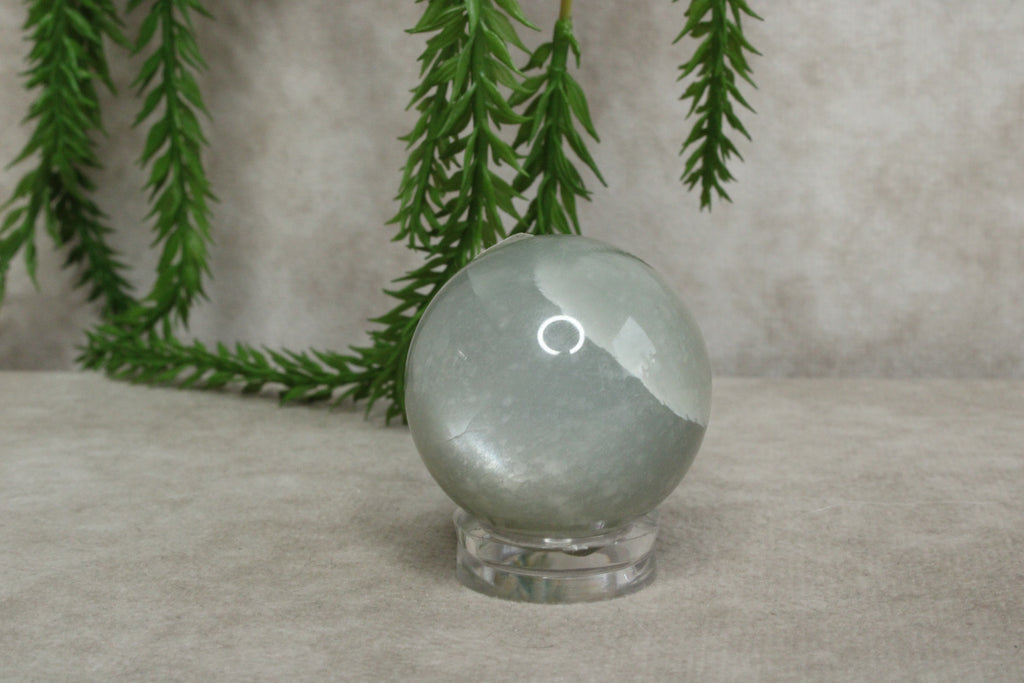 Groene maansteen bol #0247