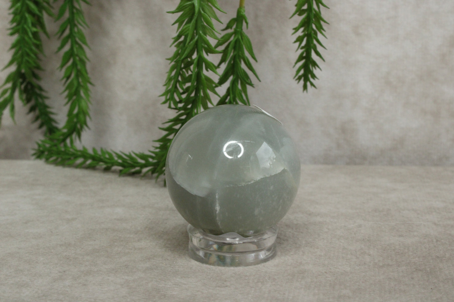 Groene maansteen bol #0247