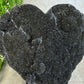 Black amethist hart #1518