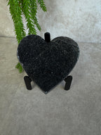 Black amethist hart #1514