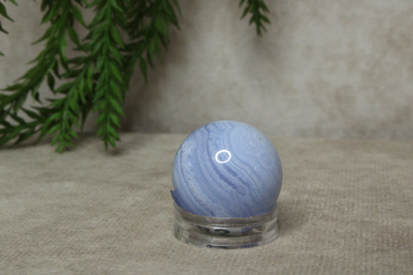 Blue lace agaat bol #1082