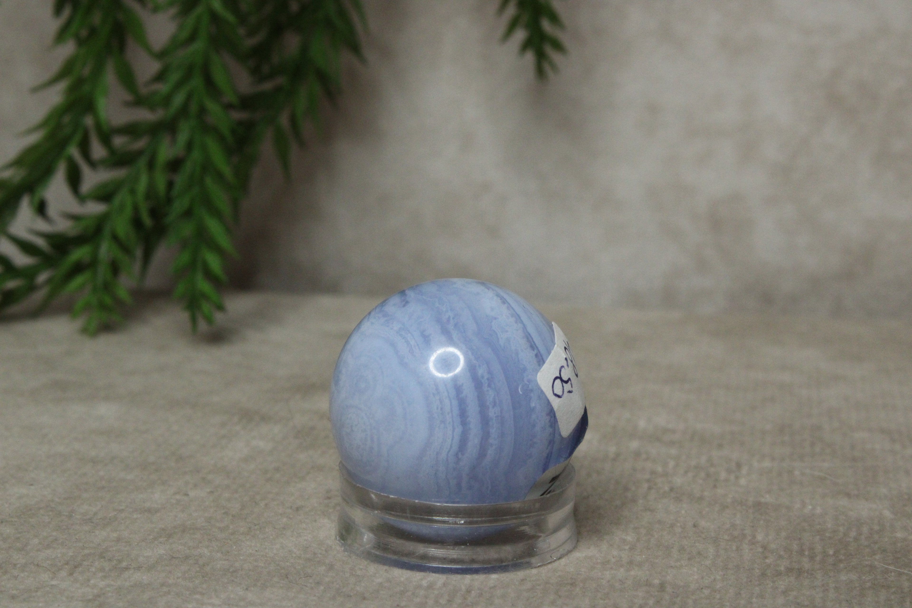 Blue lace agaat bol #1082