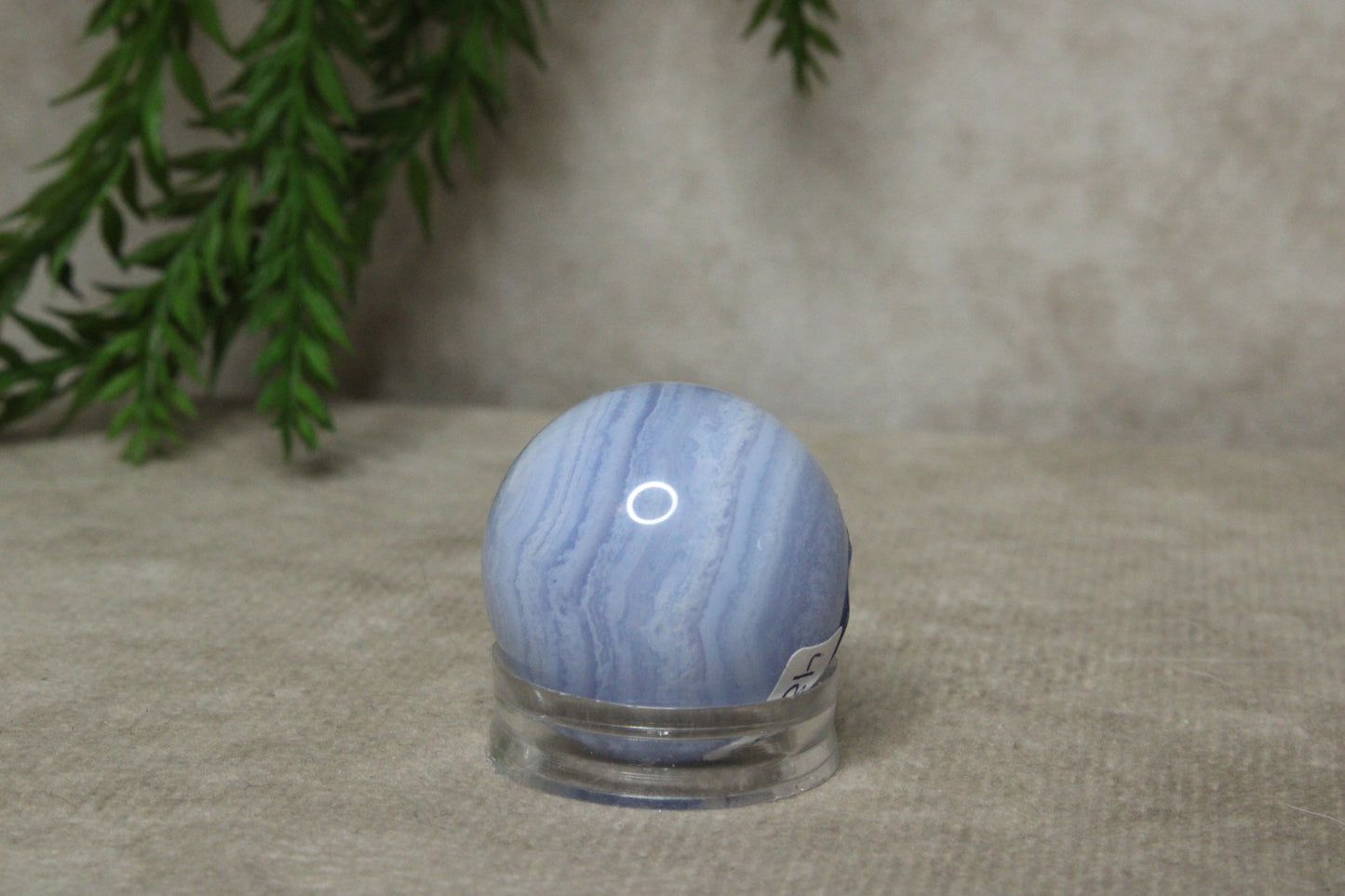 Blue lace agaat bol #1082