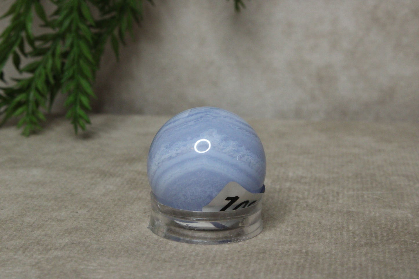 Blue lace agaat bol #1082