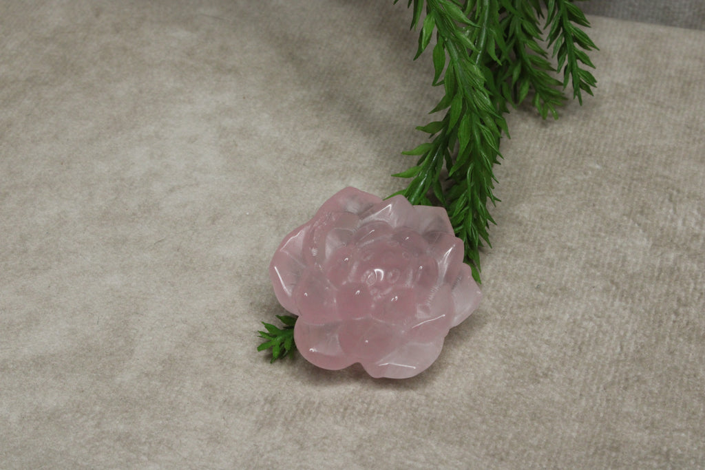 Lotus Rozenkwarts, Bergkristal & Amethist