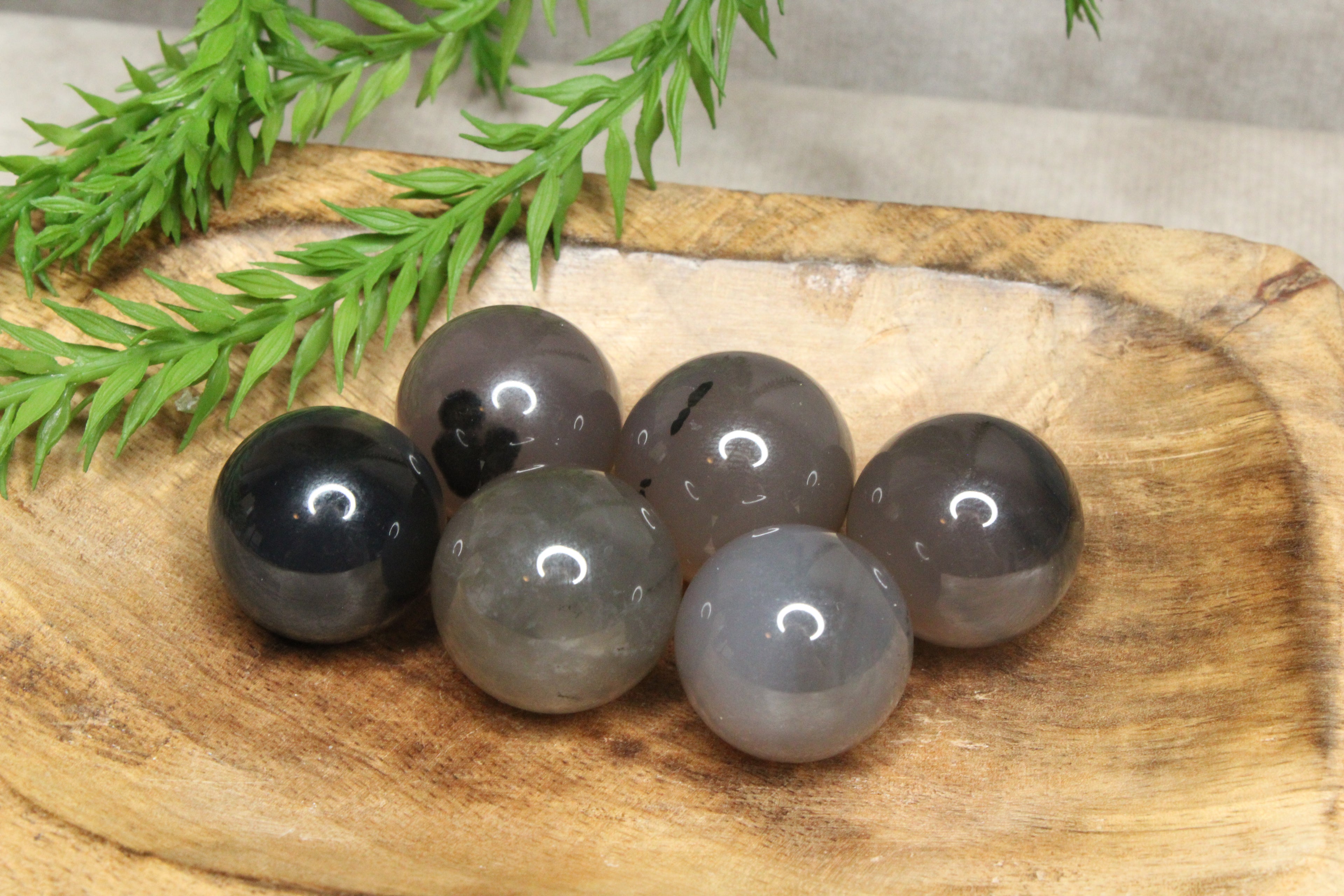 Vulkaan agaat mini bol