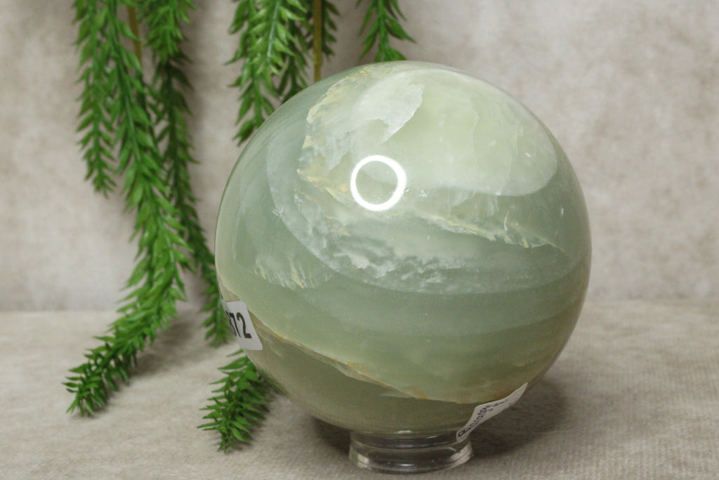 Groene aragoniet bol #0872