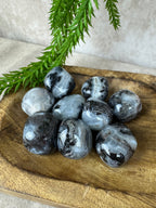 Trommelsenen Agaat met kwarts