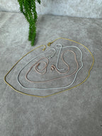 ketting Goud\zilver\roze