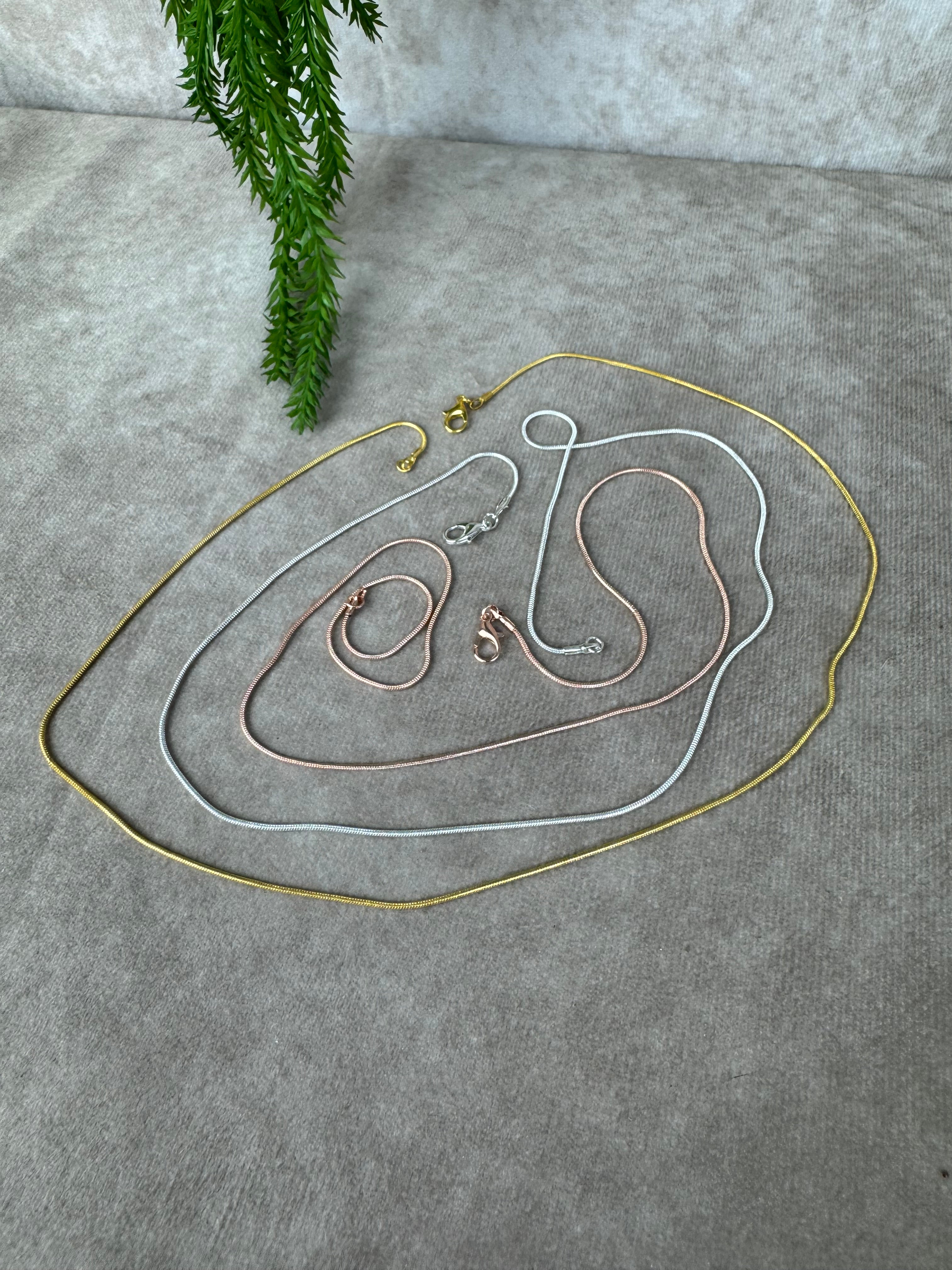 ketting Goud\zilver\roze