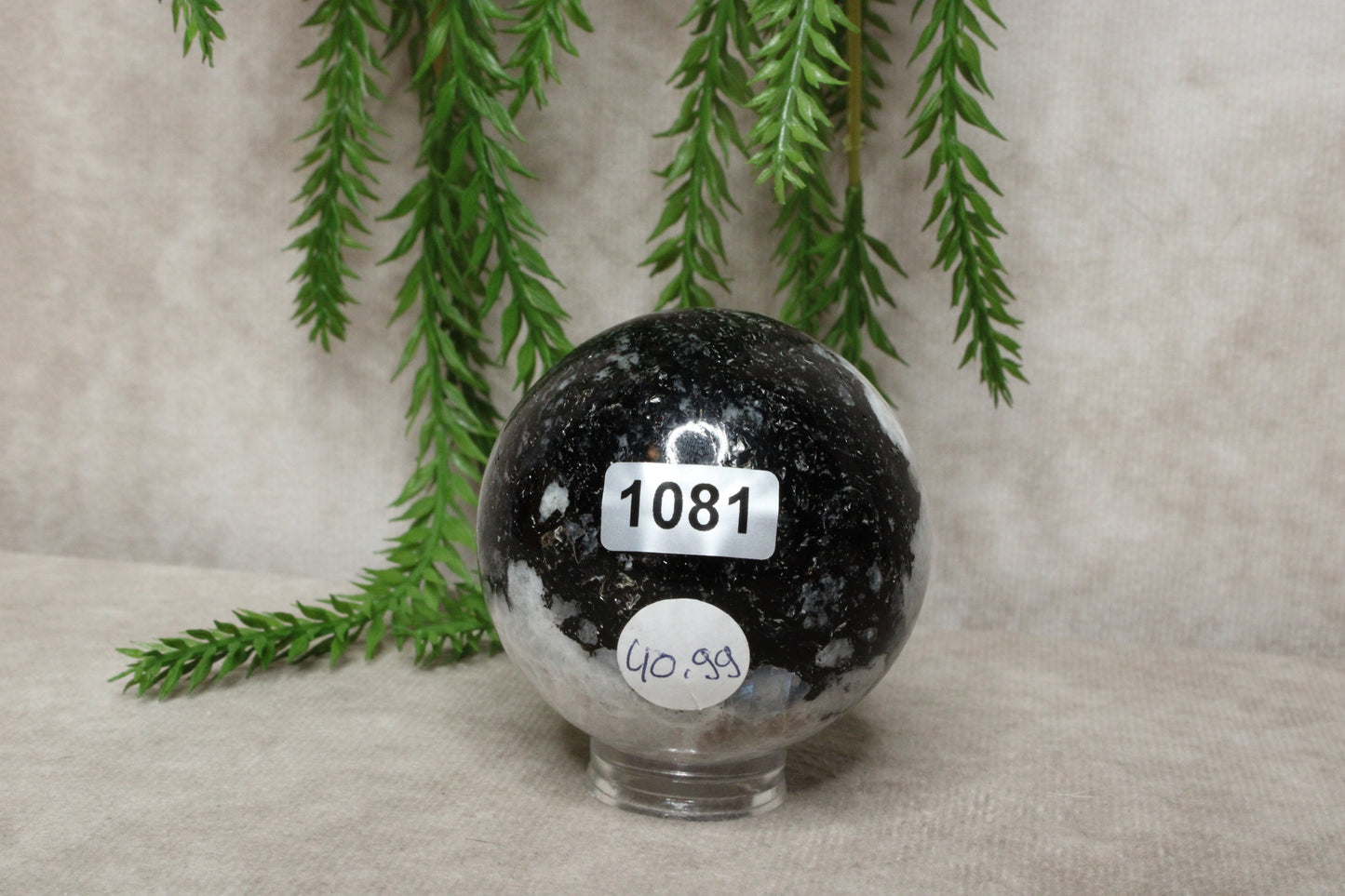 Regenboog maansteen bol #1081