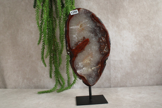 Agaat op standaard #1356