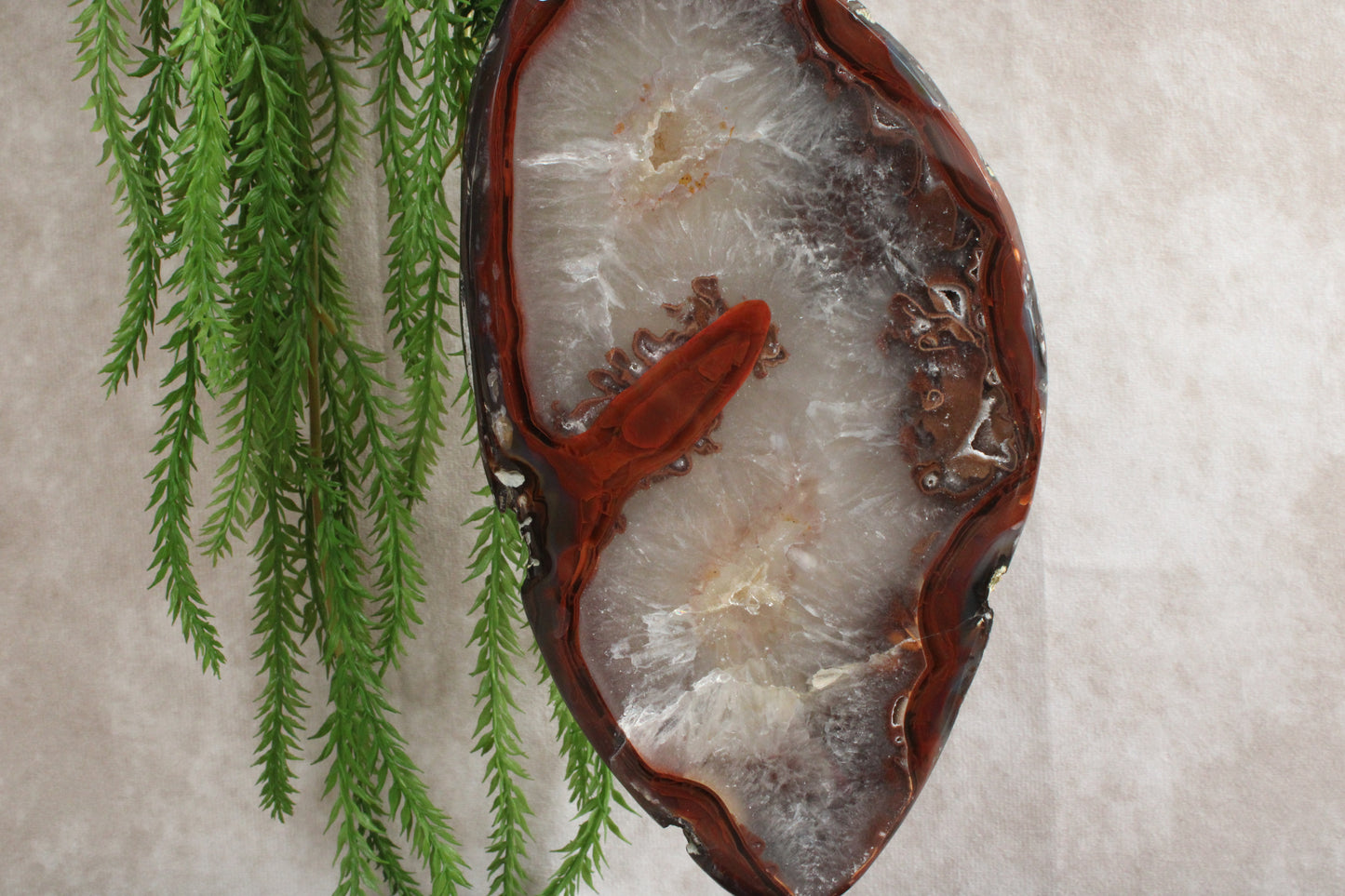 Agaat op standaard #1356