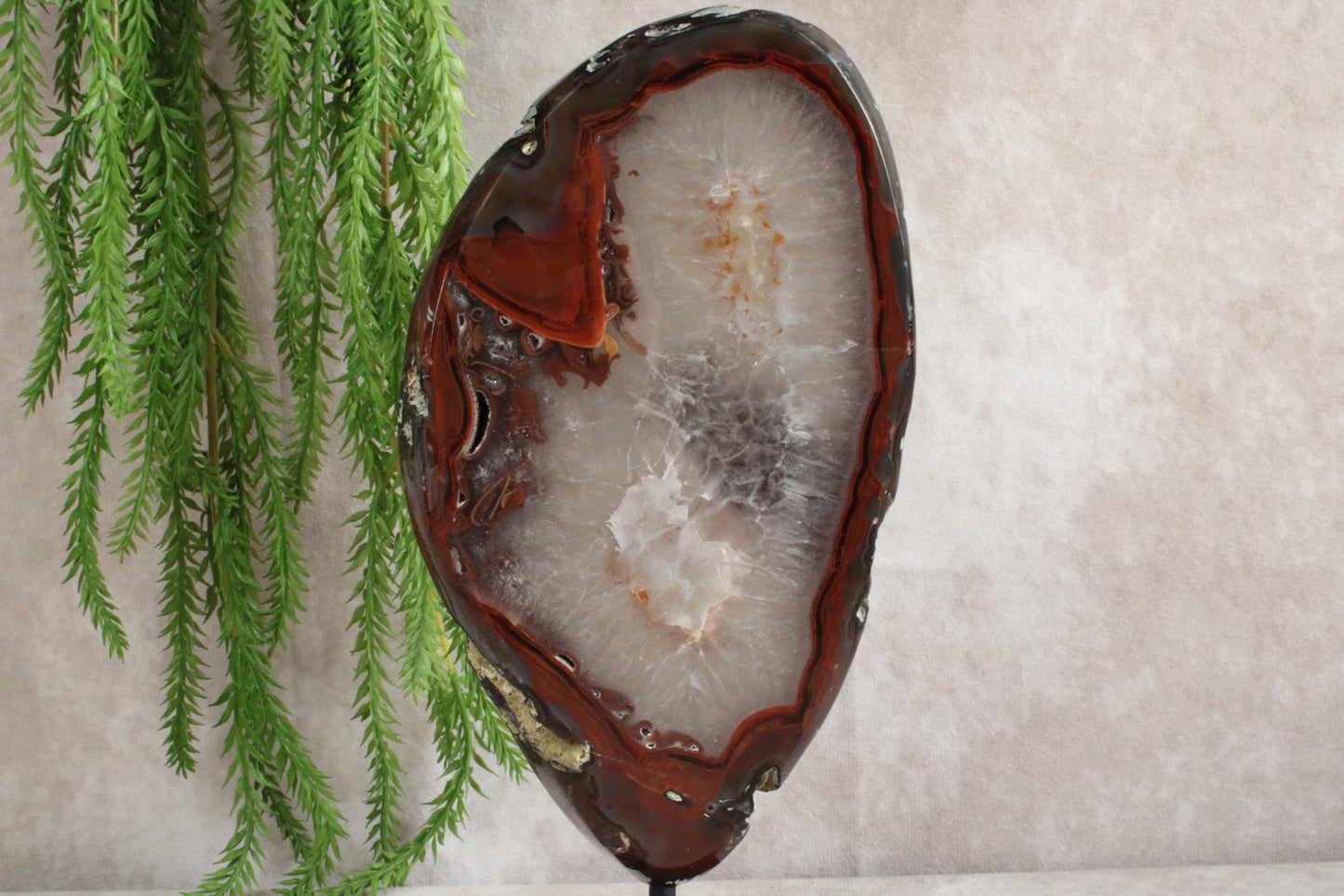 Agaat op standaard #1356