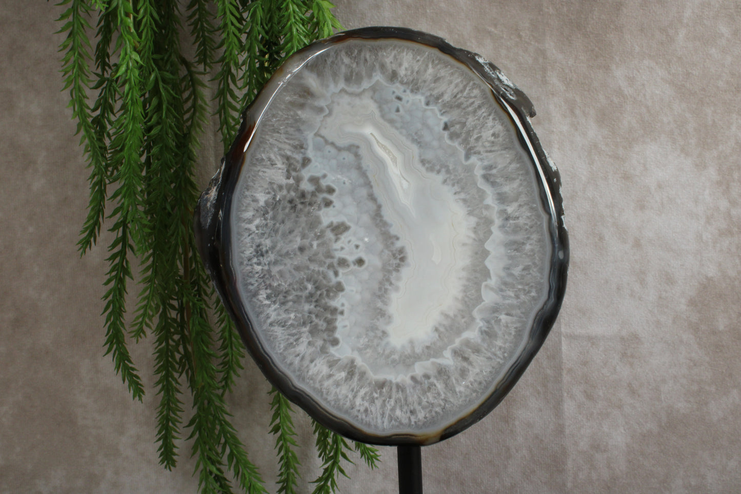 Agaat op standaard #0076