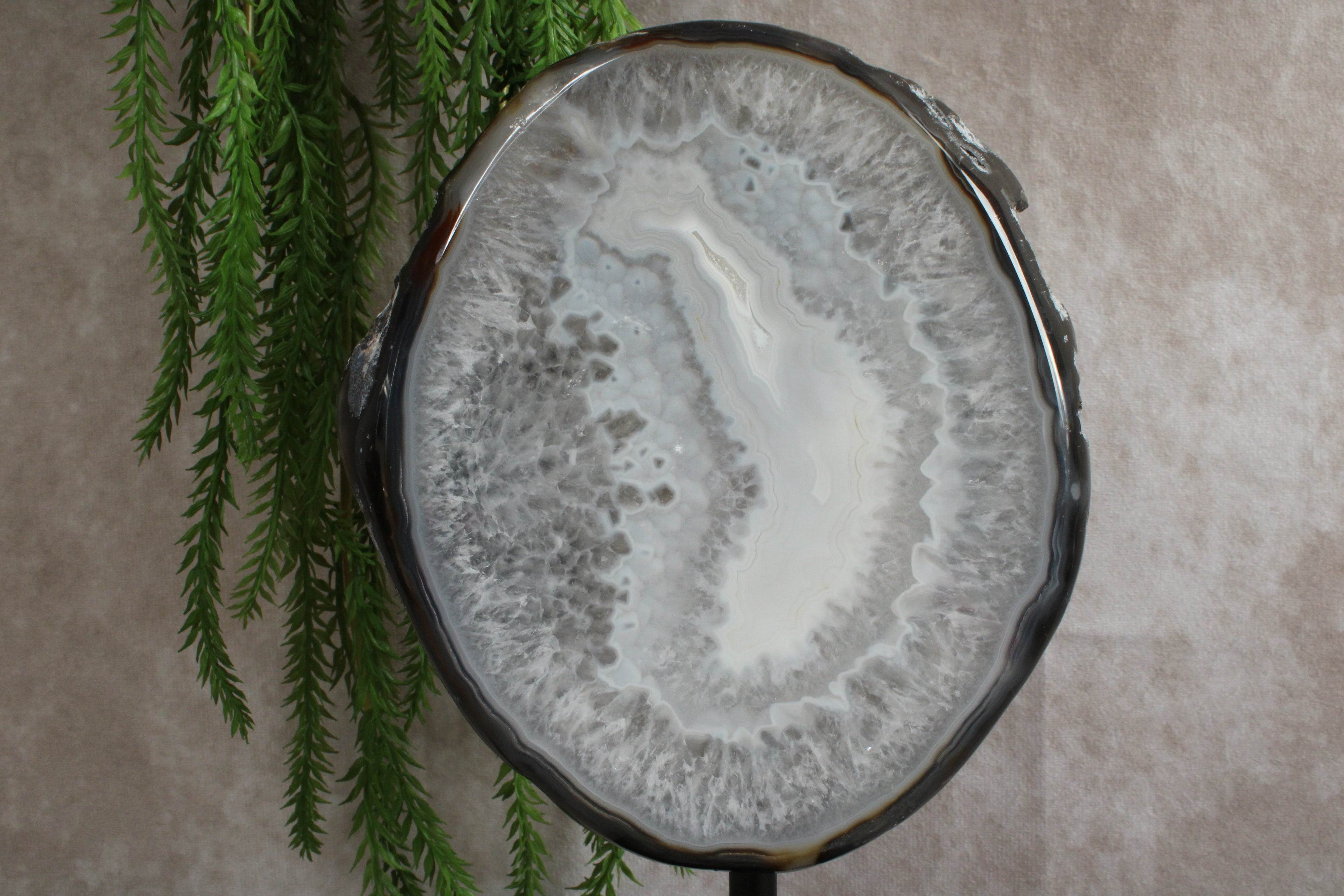 Agaat op standaard #0076