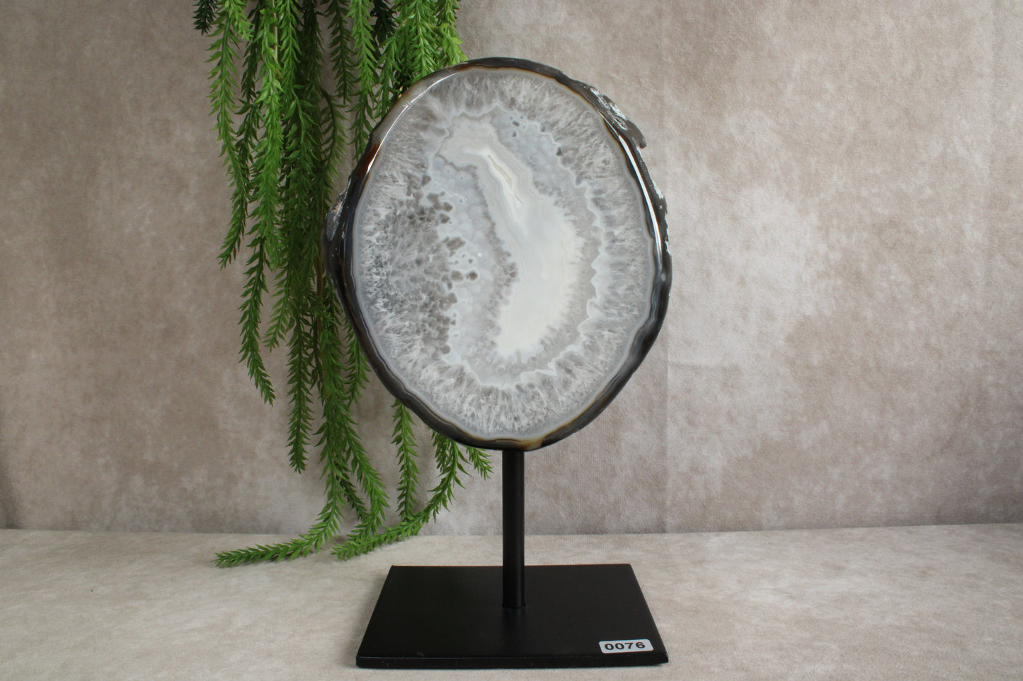 Agaat op standaard #0076