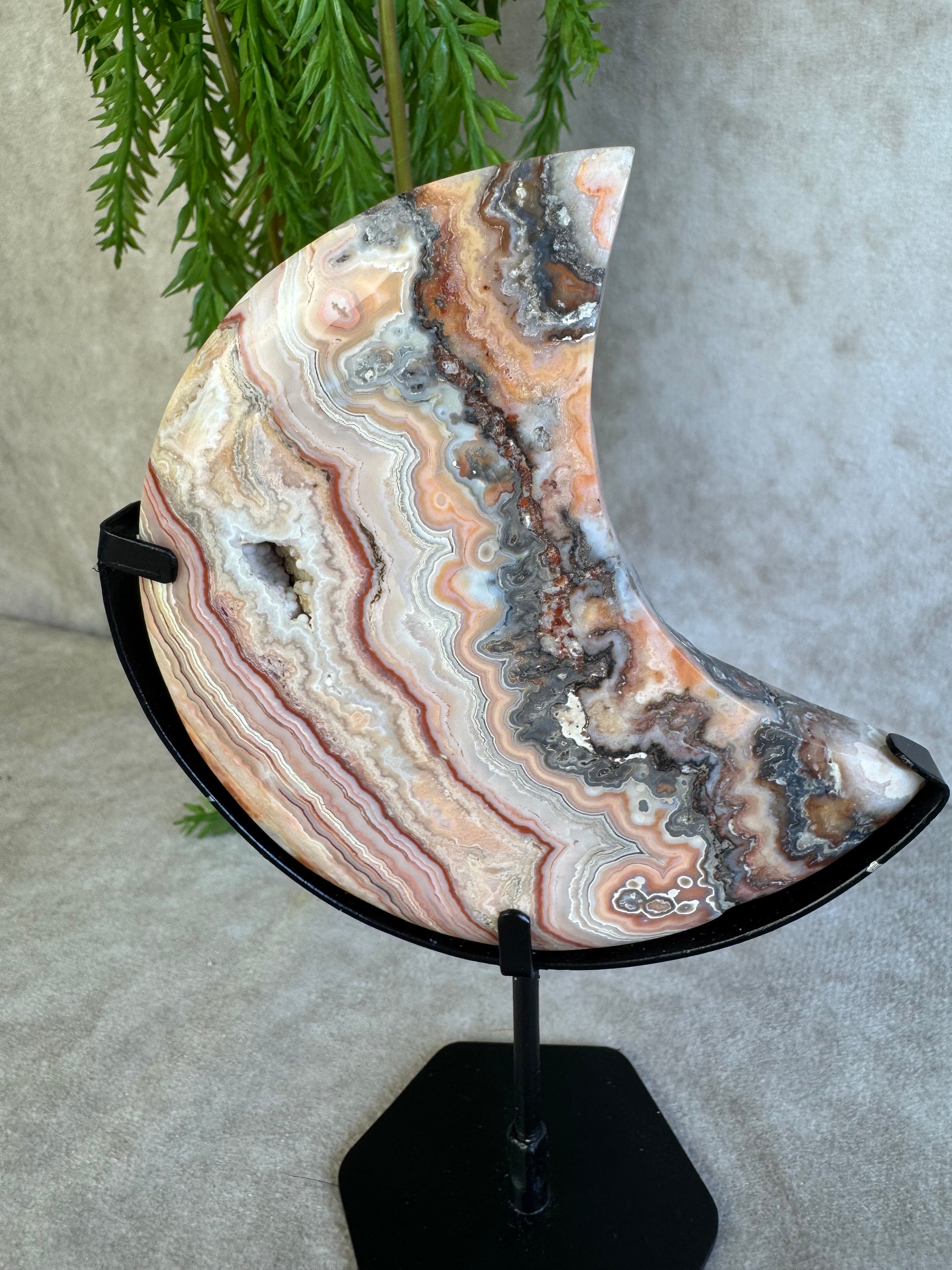 Maan crazy lace agaat #27