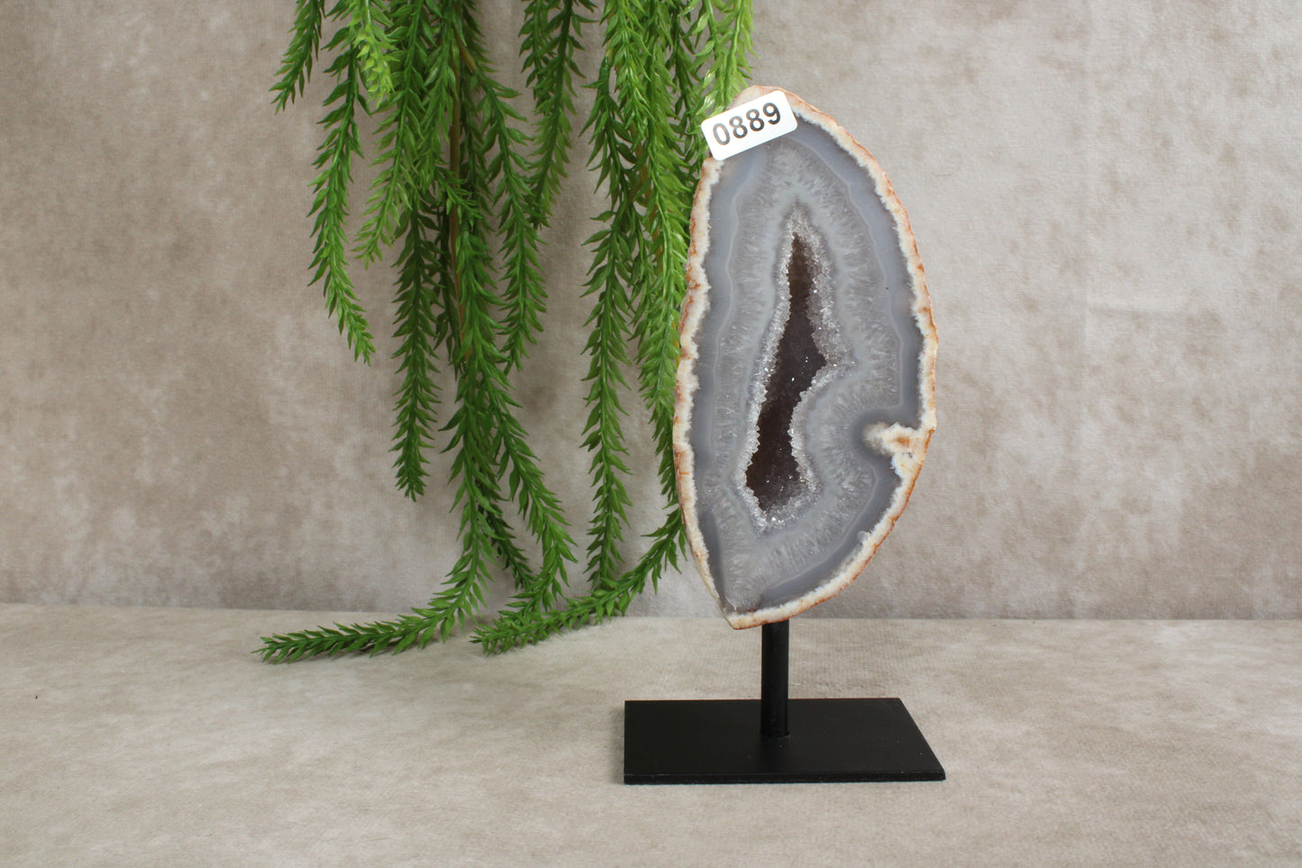 Agaat op standaard #0889