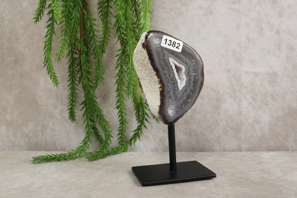 Agaat op standaard #1382