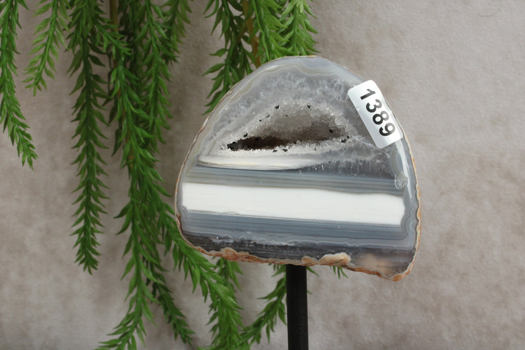 Agaat op standaard #1389