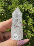 Crackle kwarts toren #44