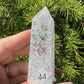 Crackle kwarts toren #44