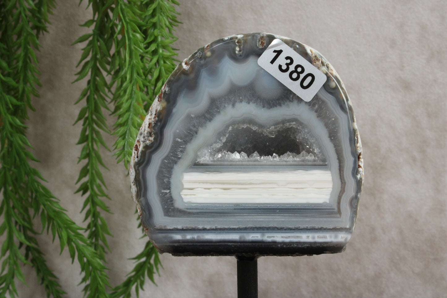 Agaat op standaard #1380