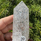 Crackle kwarts toren #39