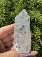 Crackle kwarts toren #39