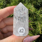 Crackle kwarts toren #42
