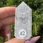 Crackle kwarts toren #42