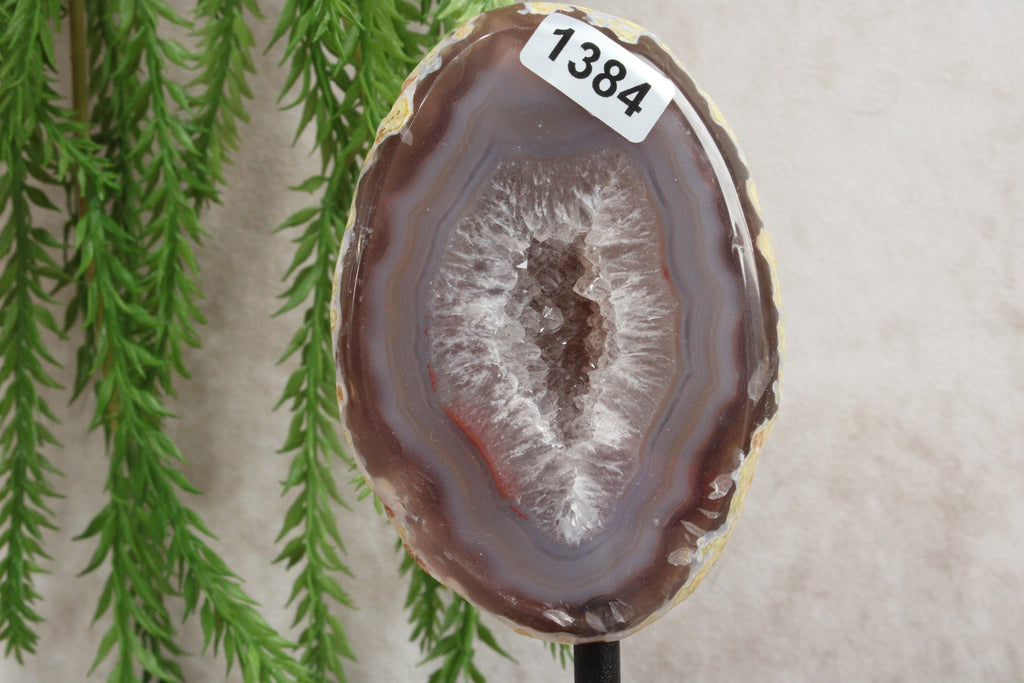 Agaat op standaard #1384