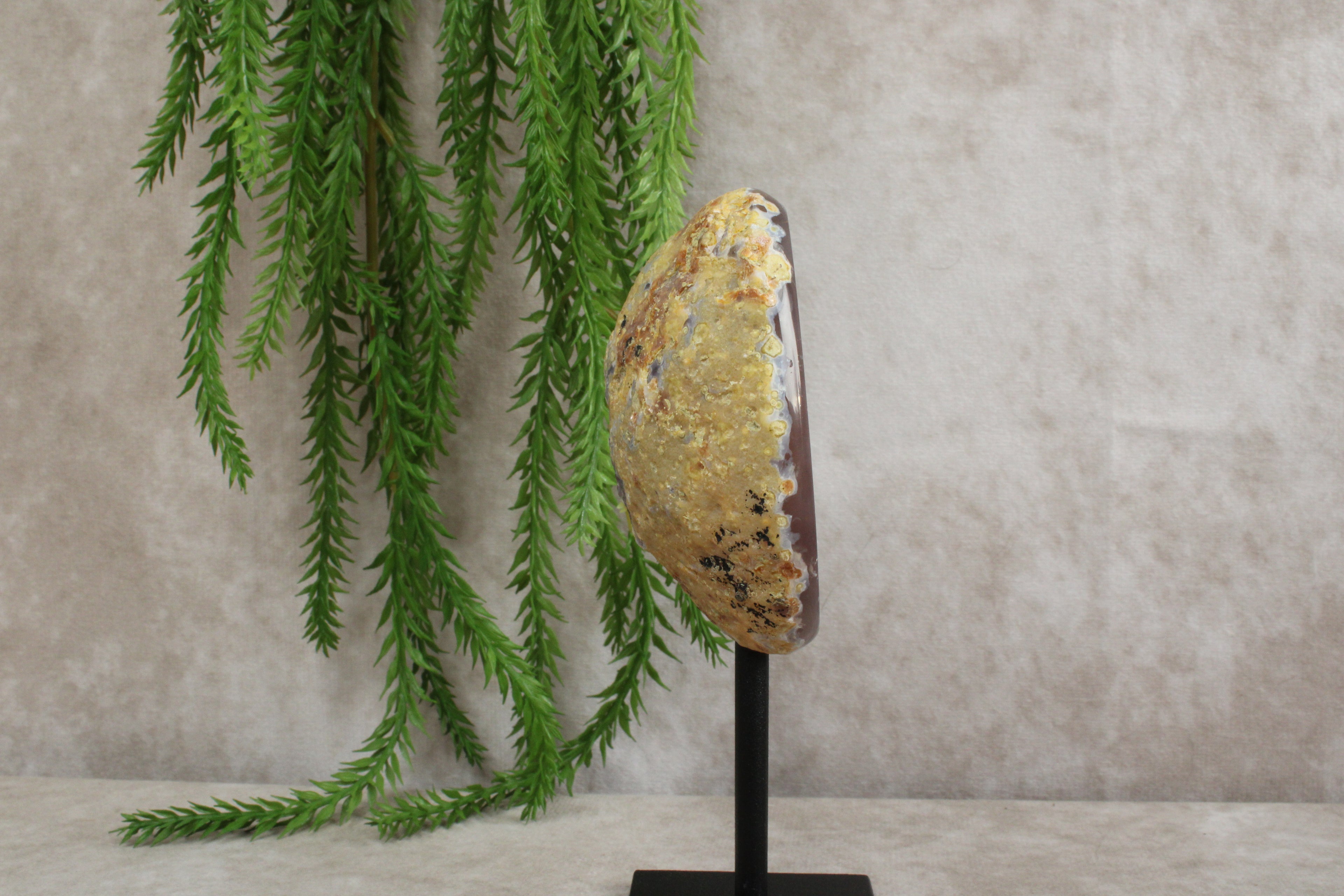 Agaat op standaard #1384