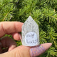 Crackle kwarts toren #38
