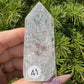 Crackle kwarts toren #41