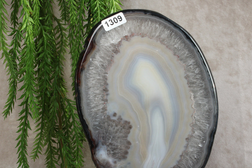 Agaat op standaard #1309