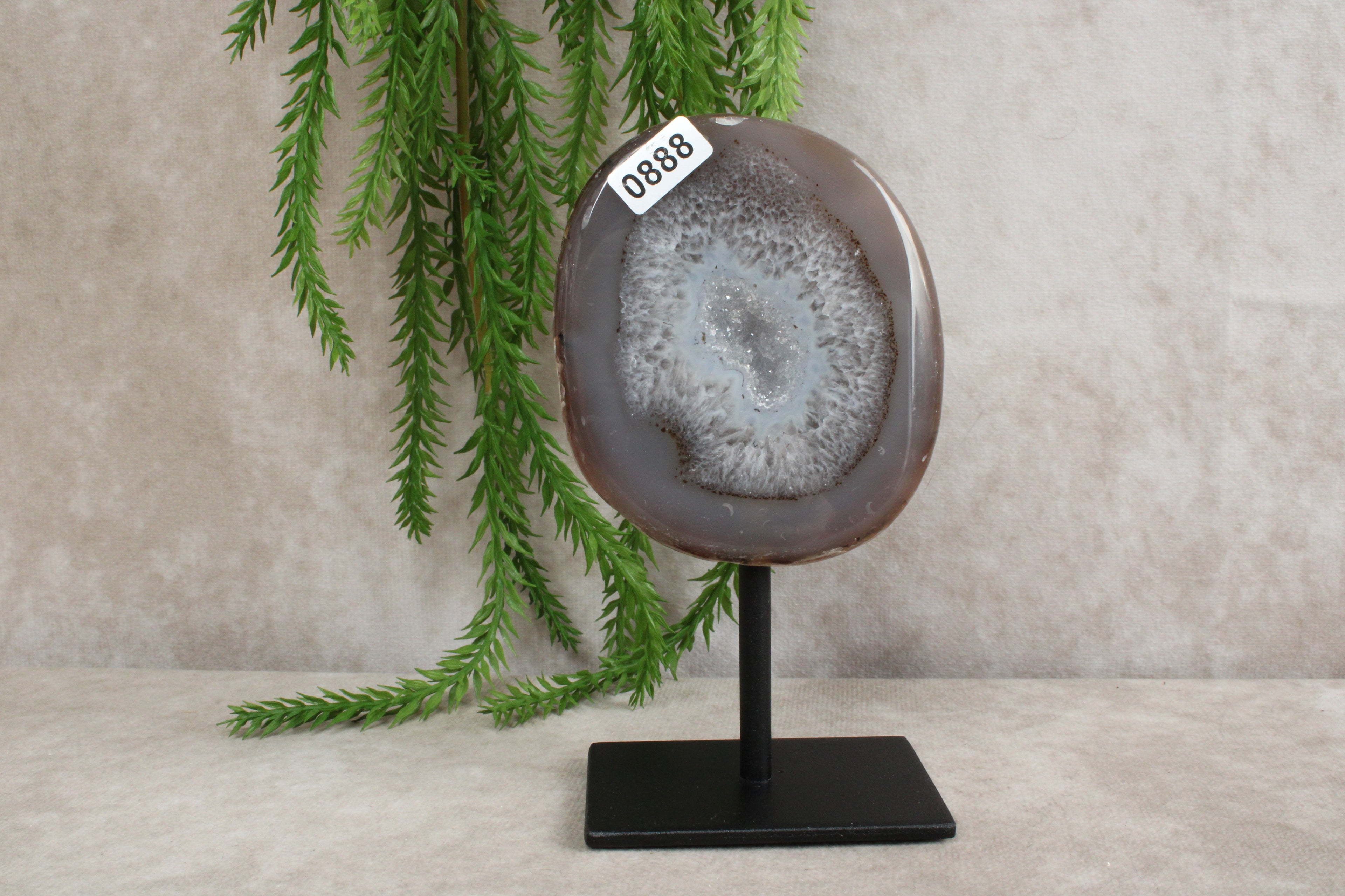 Agaat op standaard #0888