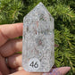 Crackle kwarts toren #46