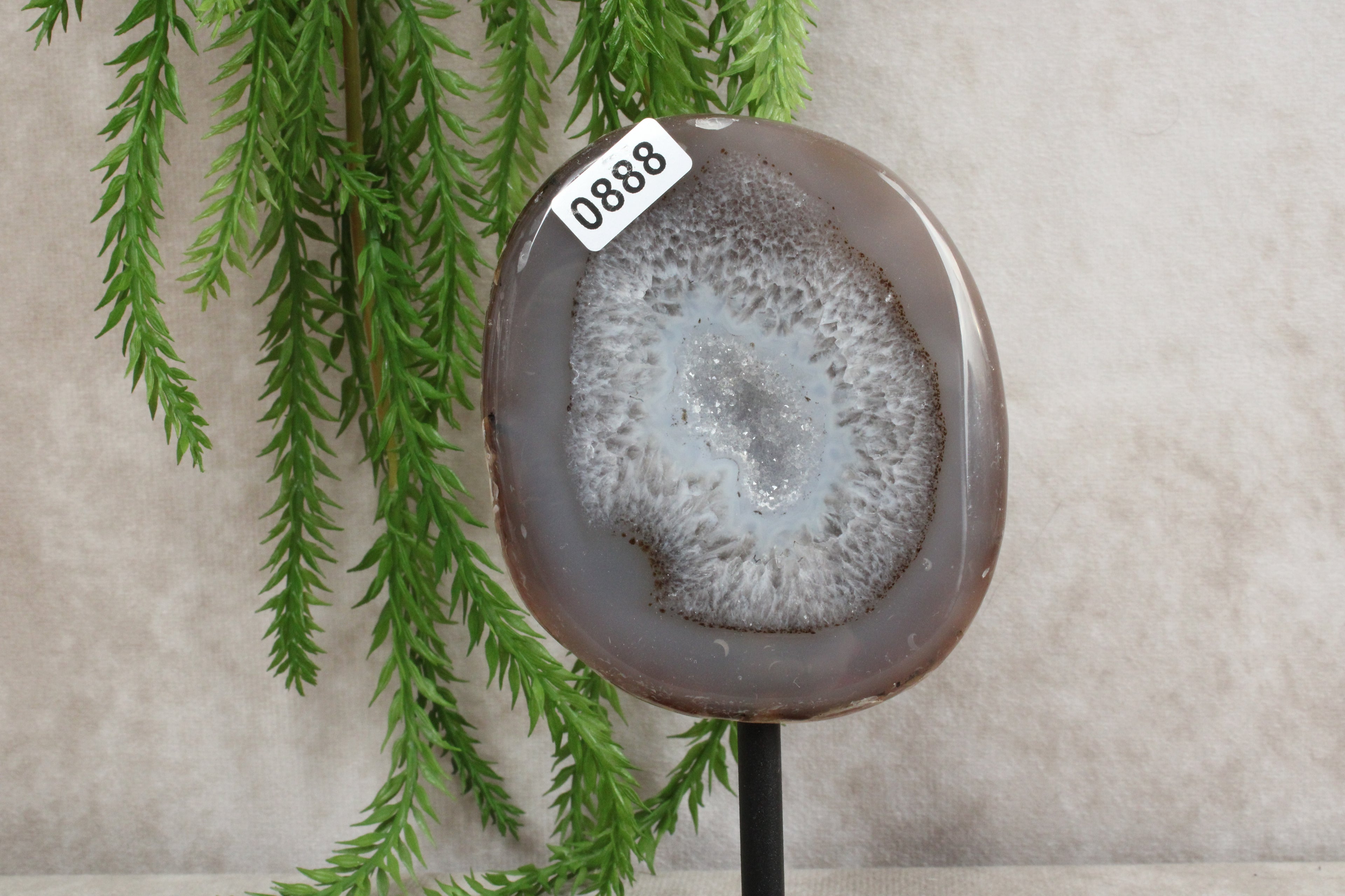 Agaat op standaard #0888