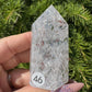 Crackle kwarts toren #46