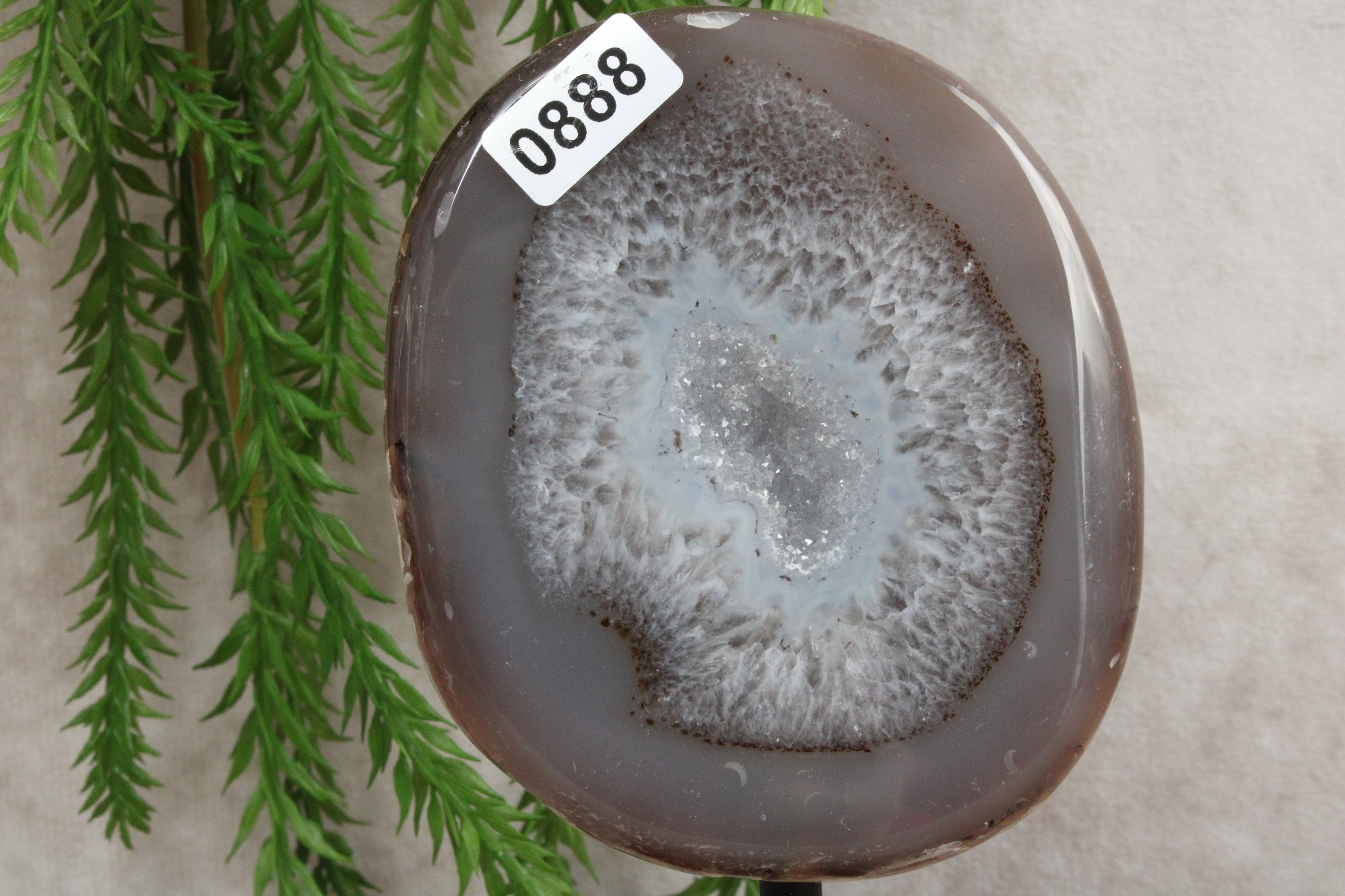 Agaat op standaard #0888