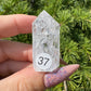 Crackle kwarts toren #37