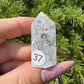 Crackle kwarts toren #37