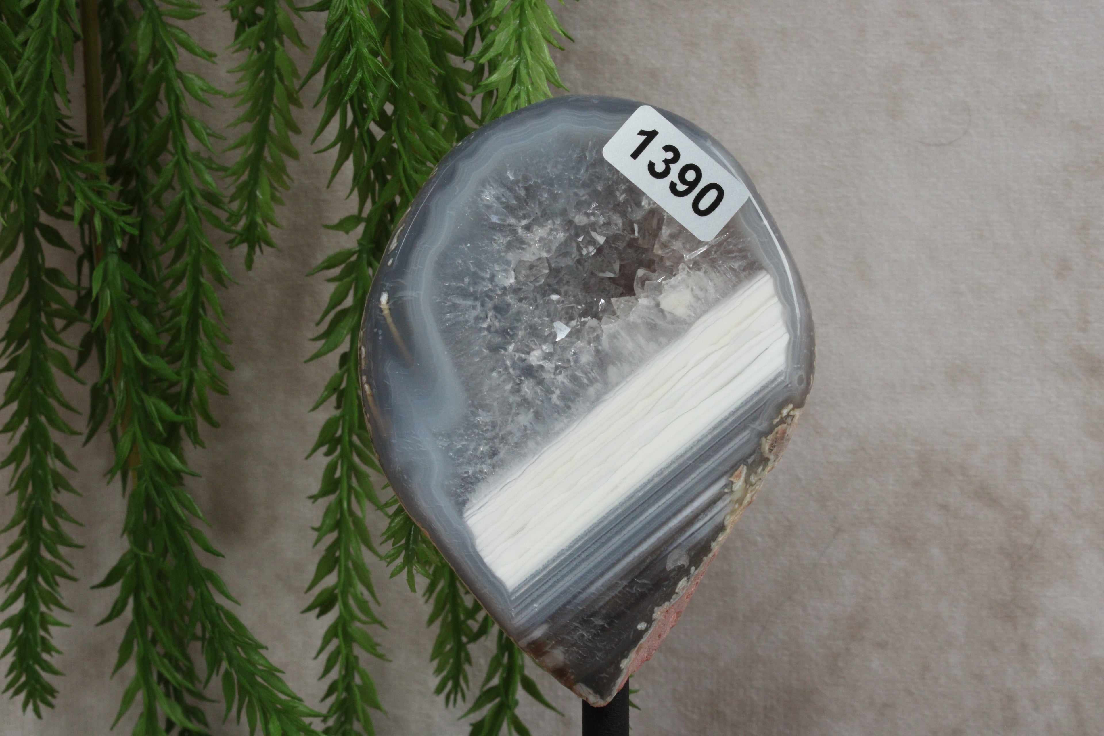 Agaat op standaard #1390