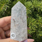 Crackle kwarts toren #40