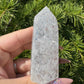 Crackle kwarts toren #40